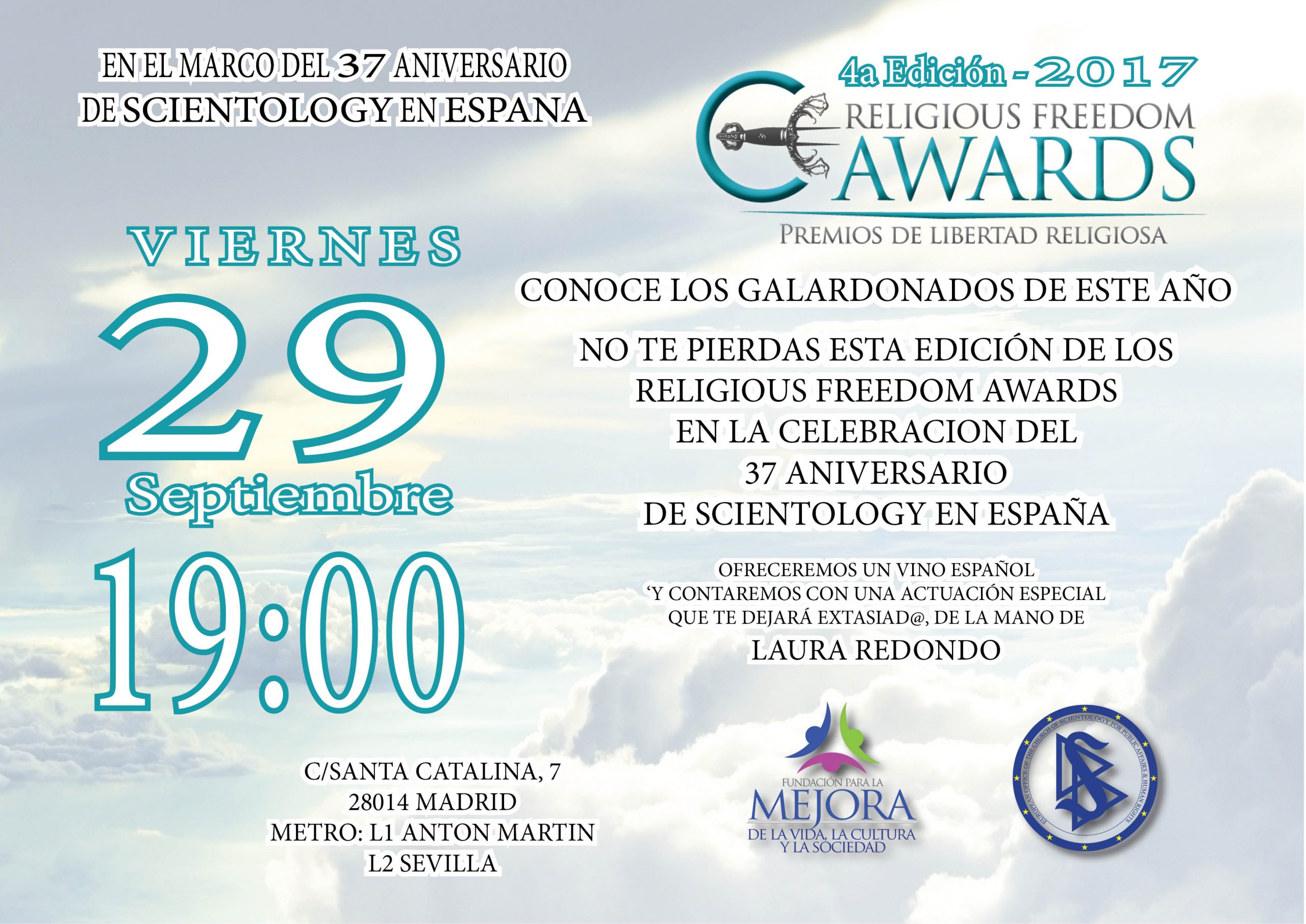 Evento IV Edición – Religious Freedom Awards Evento IV Edición – Religious Freedom Awards