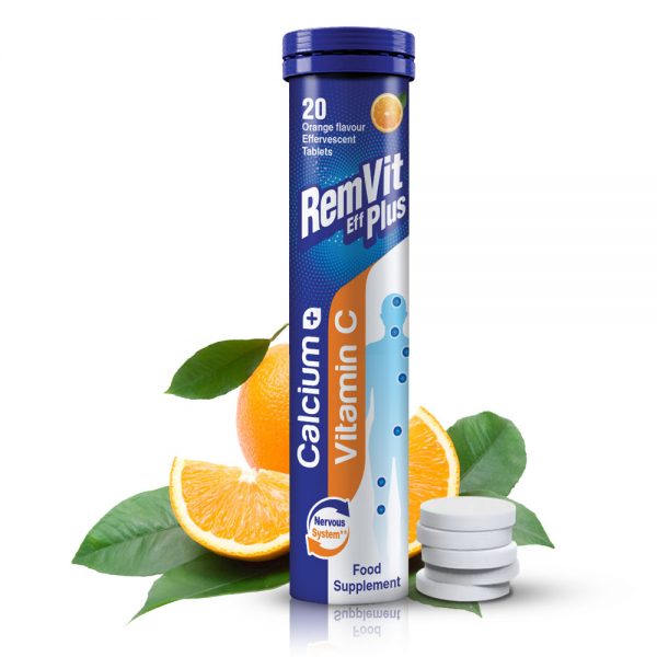 RemVit Plus Effervescent Calcium + Vitamin C