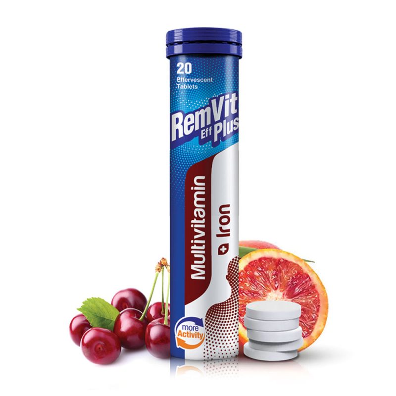 RemVit Plus Effervescent Multivitamin + Iron