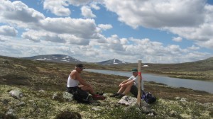 Fin utsikt mot Kverninghøgda og Marsfjellet