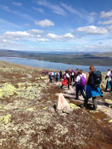 Utsikt til Sølensjøen