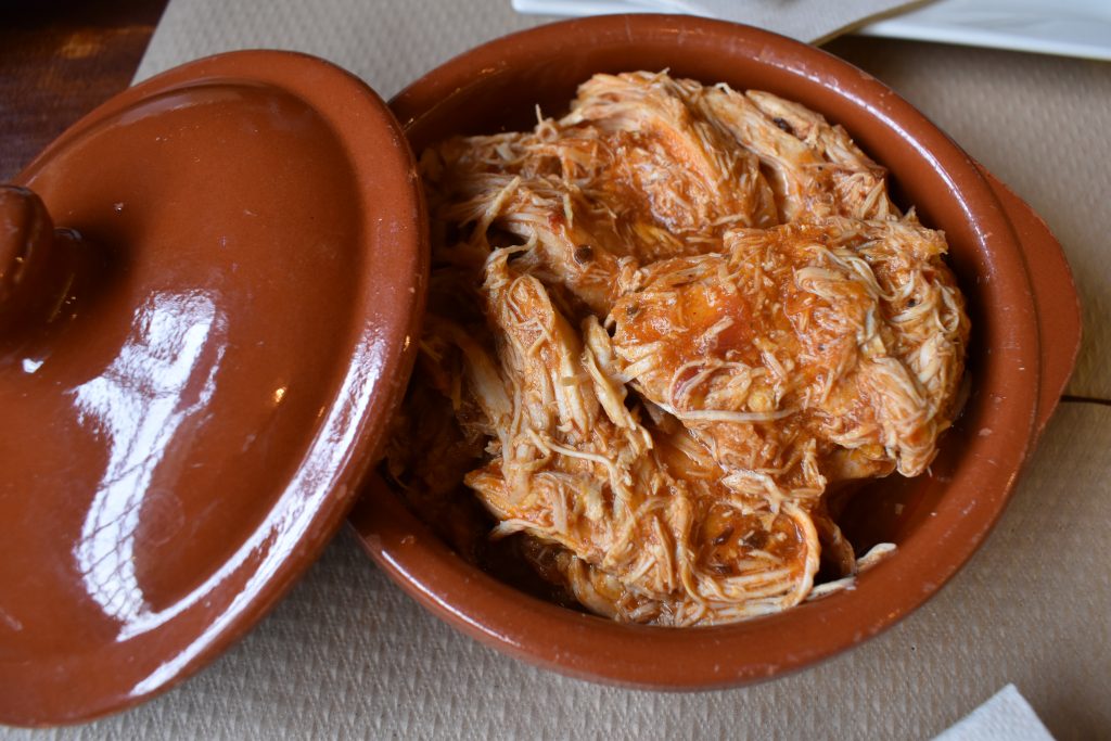 Tinga de pollo restaurante mexicano