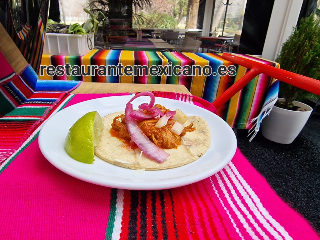 Taco de cochinita pibil