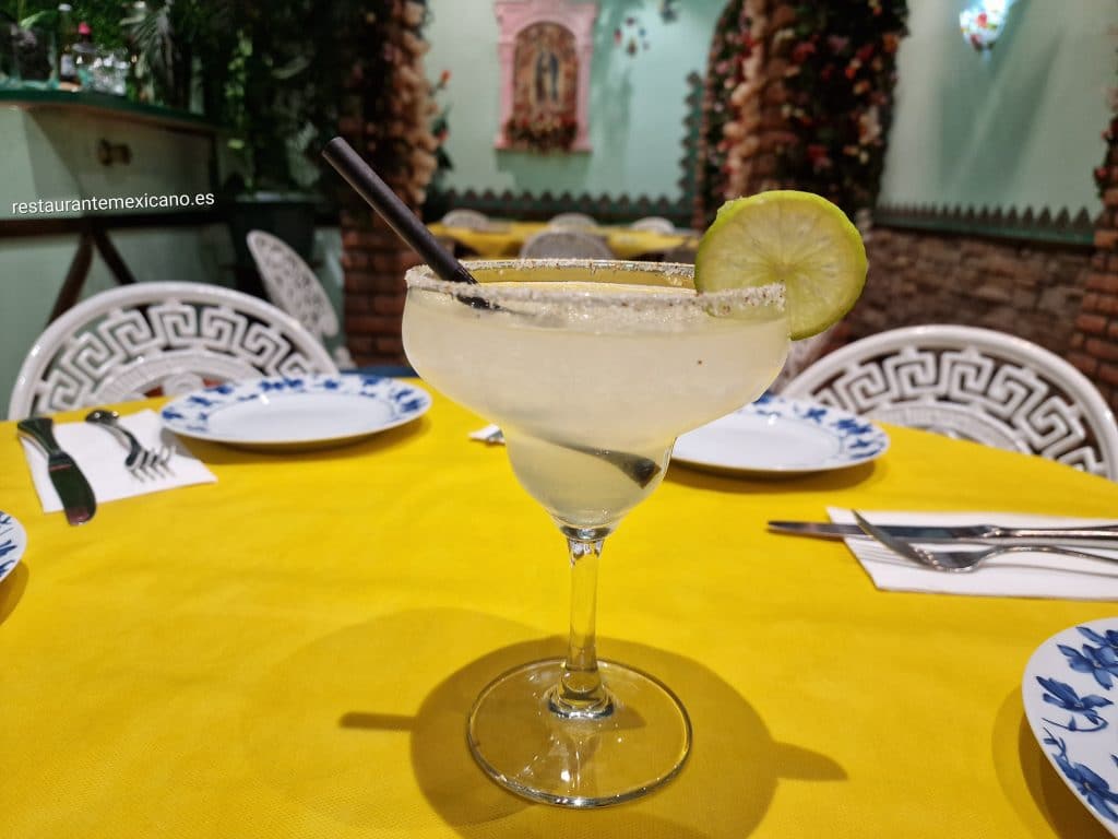Margarita del restaurante el Zócalo