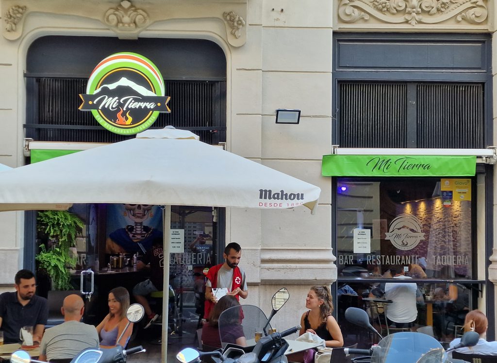 Restaurante mexicano en Valencia España
