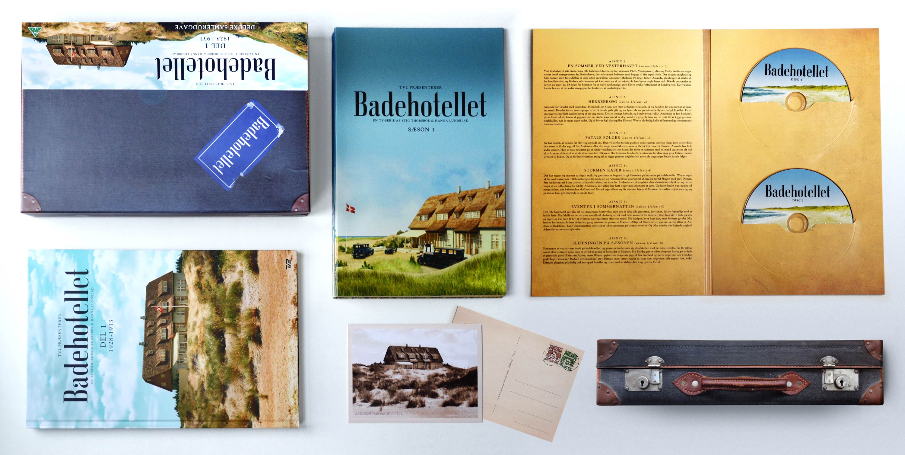 Grafisk Design - DVD Cover - DVD Box - Badehotellet