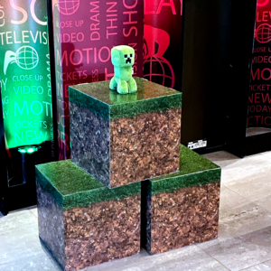 En Minecraft Film cubes