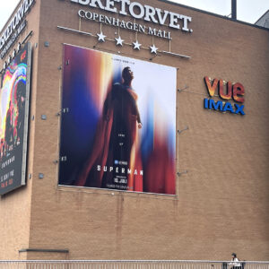 Superman facade Kalvebod