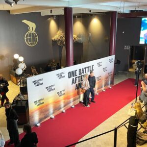 One Batle After Another pressevæg