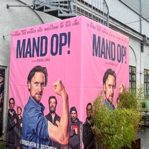MAND OP banner til trappebur