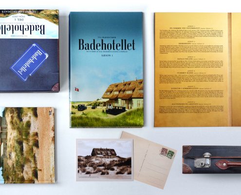 Grafisk Design - DVD Cover - DVD Box - Badehotellet
