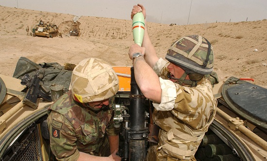 British troops near Basra, Iraq British troops near Basra, Iraq
