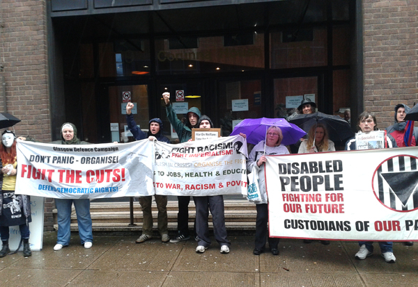 Actions Against Atos in Glasgow Actions Against Atos in Glasgow