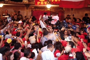 Maduro recieves backing of the Great Patriotic Pole