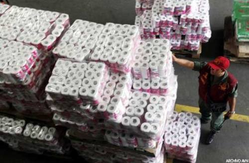 3800 rolls of hoarded toilet paper discovered