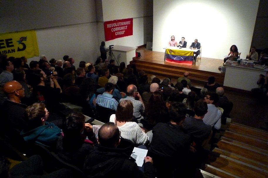 Bolivar Hall was packed out for the Viva Venezuela premiere