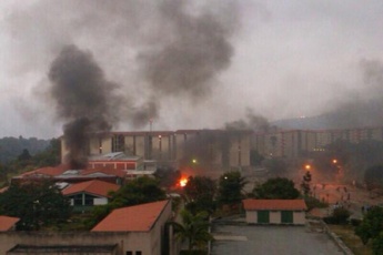 Damage to environmental health ministry offices