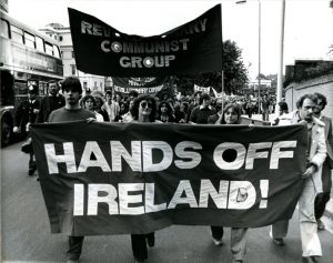 Hands Off Ireland The RCG played a central role in solidarity with Irish prisoners