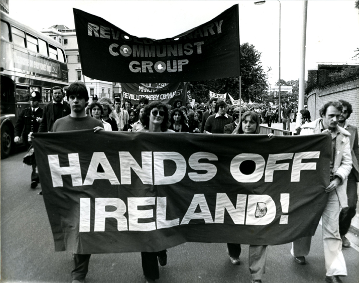 Hands Off Ireland The RCG played a central role in solidarity with Irish prisoners