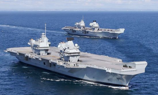 British Queen Elizabeth II-class aircraft carriers