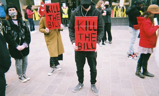 Protest against the Police Bill