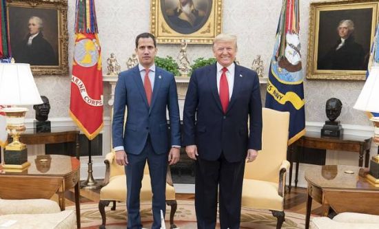 Juan Guiado in the Oval Office with former US President Donald Trump(Official White House Photo by Shealah Craighead) Juan Guiado in the Oval Office with former US President Donald Trump(Official White House Photo by Shealah Craighead)