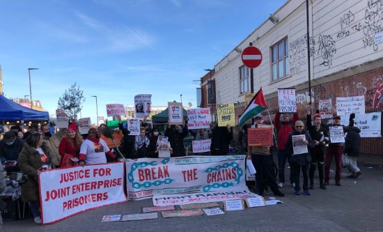 North and East London FRFI protest against Join Enterprise Convictions (Photo: FRFI)