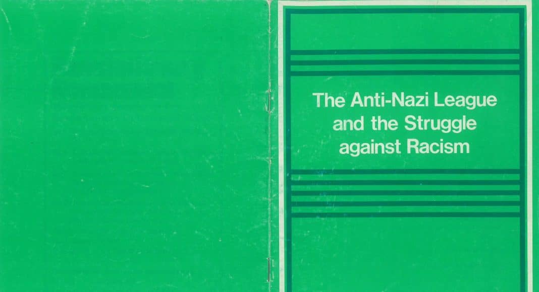 Cover of The Anti-Nazi League and the Struggle against Racism, Revolutionary Communist Group (20p)
