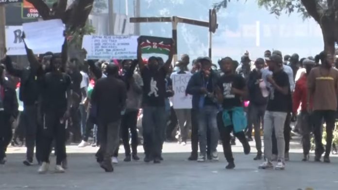 Protests against the Finance Bill in Nairobi