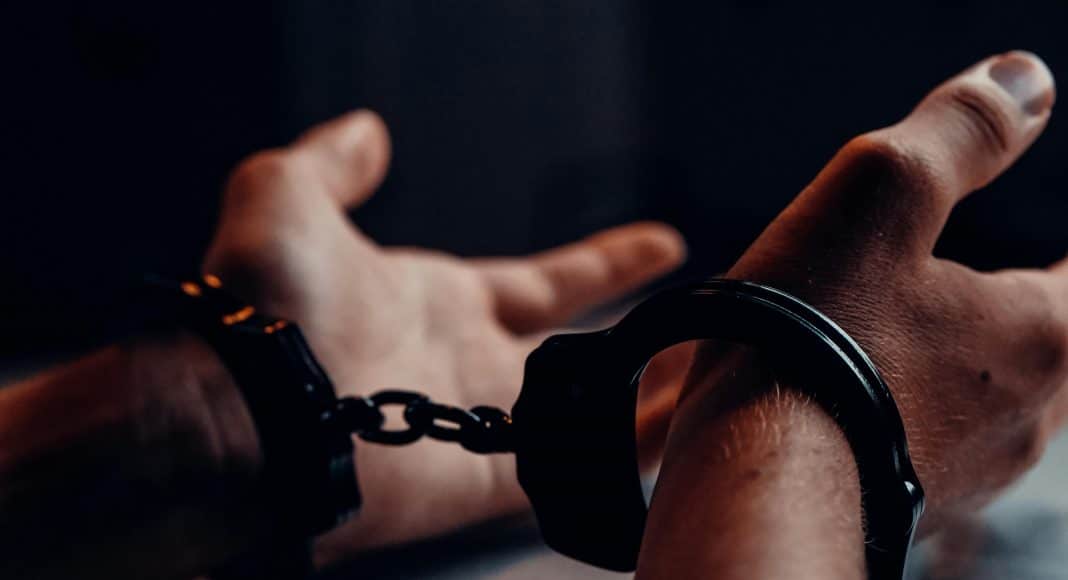 Archived generic images of a prisoner