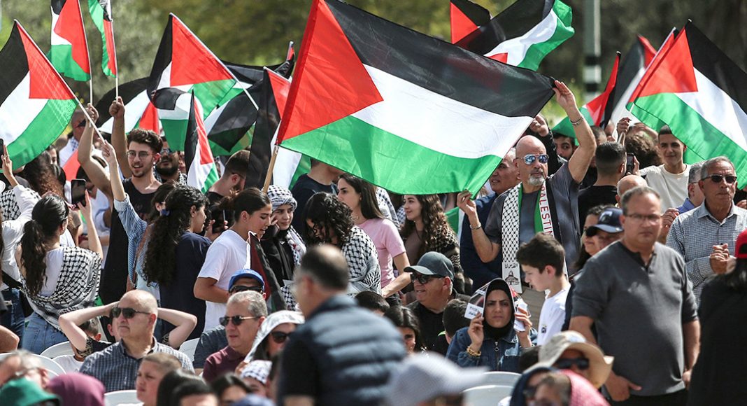 Palestinians in occupied Galilee protest on Land Day 30 March Palestinians in occupied ‘Galilee’ protest on Land Day, 30 March
