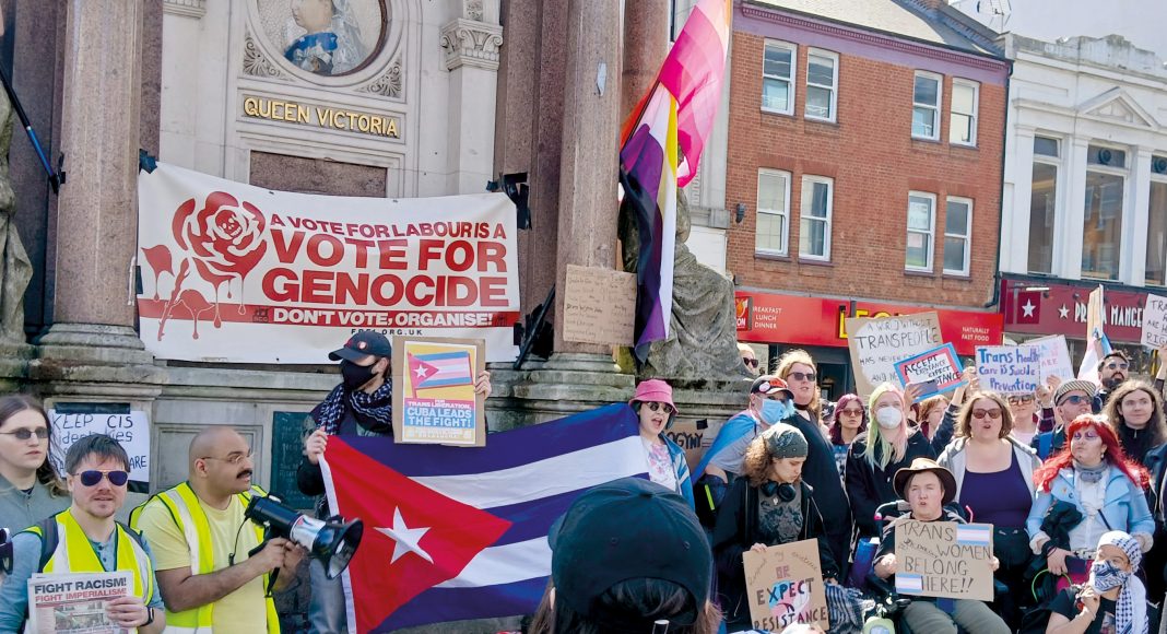 Brighton RCG emergency rally on 19 April in response to the Supreme Court ruling