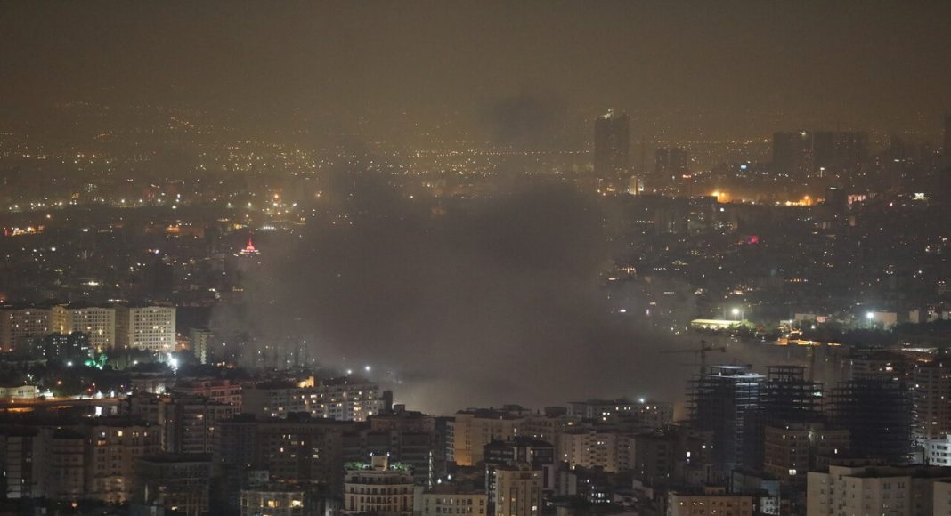 Israeli bombing of Tehran, 13 June 2025 (photo: Mehr News Agency)