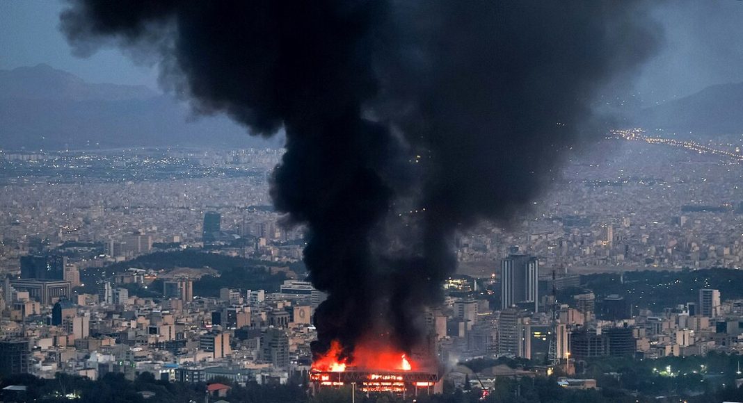 Attack on IRIB's Live News Broadcasting Studio, 16 June 2025