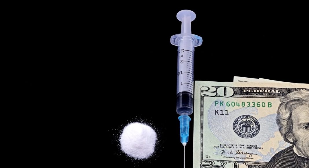 Illegal sale of Fentanyl, a potent opioid that causes overdose deaths