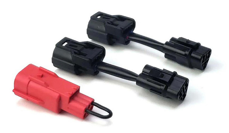 DENALI Plug & Play DialDim Wiring Adapter – Kawasaki KLR 650