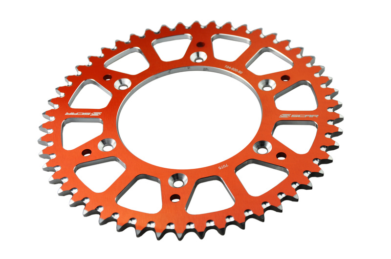 SCAR Aluminium Ultra-Light Self-Cleaning Rear Sprocket SRS530 – 520