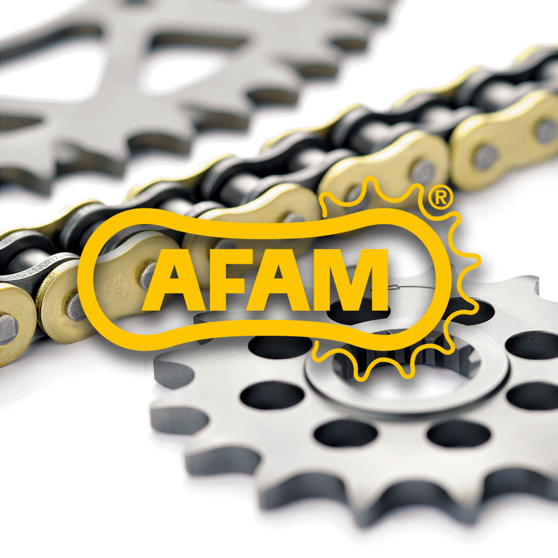 AFAM Chain Kit 420MX2 13/49 Standard – Ultra-Light Self-Cleaning Rear Sprocket