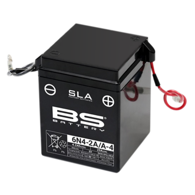 BS BATTERY SLA Battery Maintenance Free Factory Activated – 6N4-2A/A-4