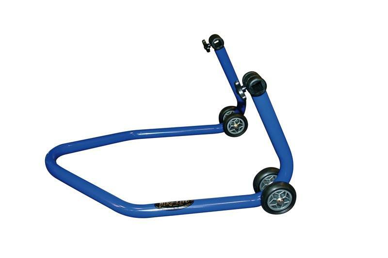BIKE LIFT Achterste paddockstand met “L” adapters – Blauw – RS-17