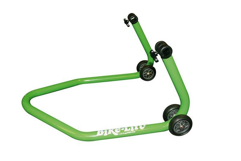 BIKE LIFT Achterste paddockstand met “L” adapters – Groen – RS-17