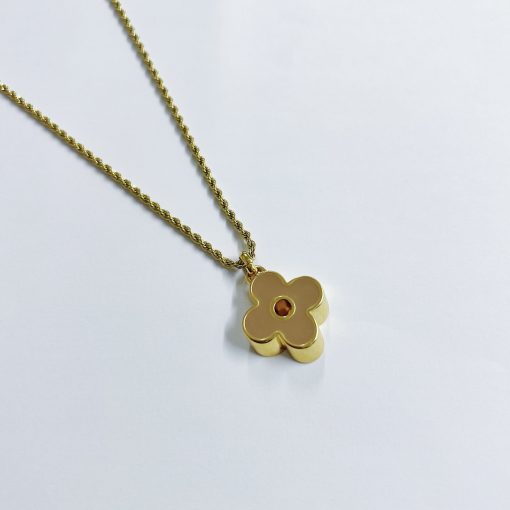 'Reworked LV Clover - Necklace'