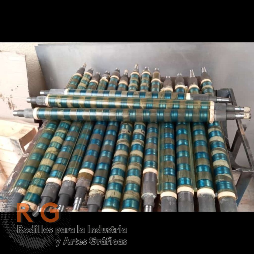 Recubrimiento de rodillos