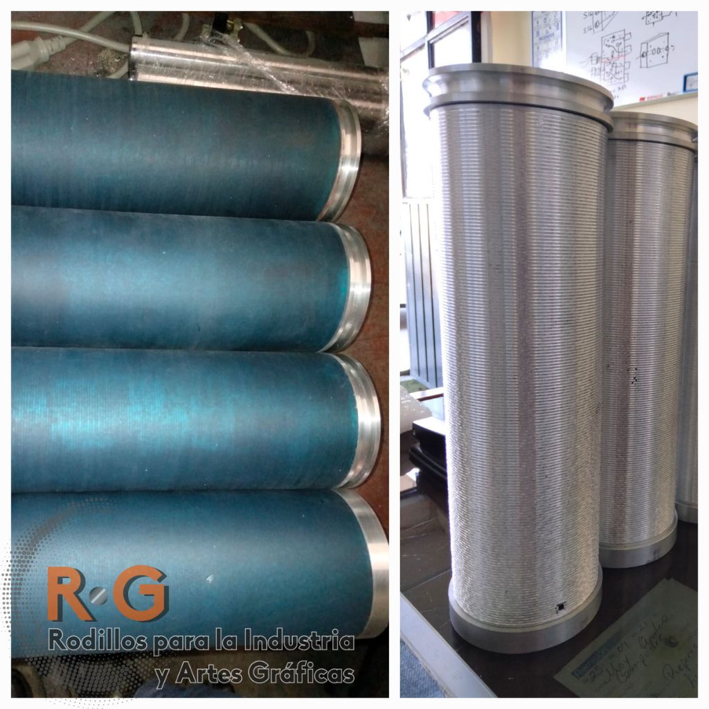 Rodillos poliuretano industria textil