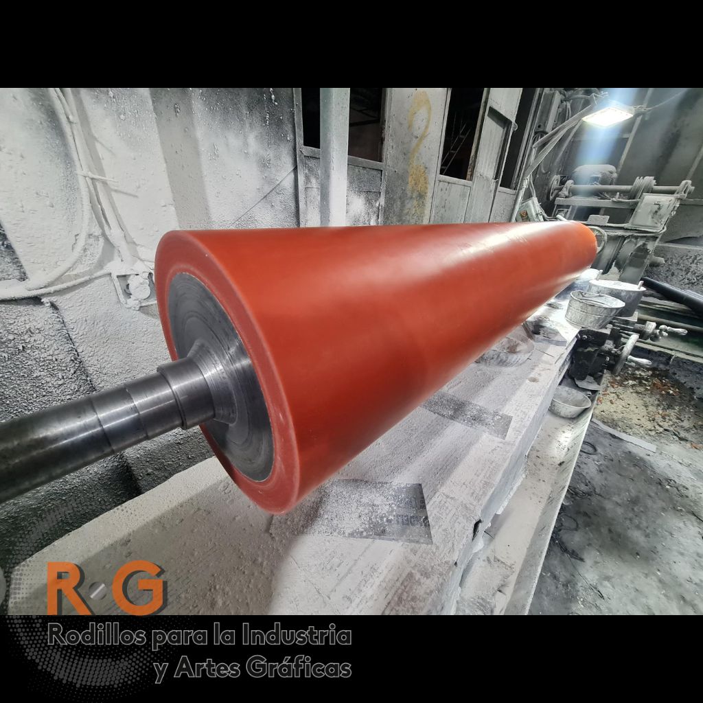 Recubrimiento de rodillos
