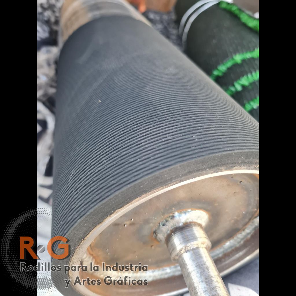 Recubrimiento de rodillos