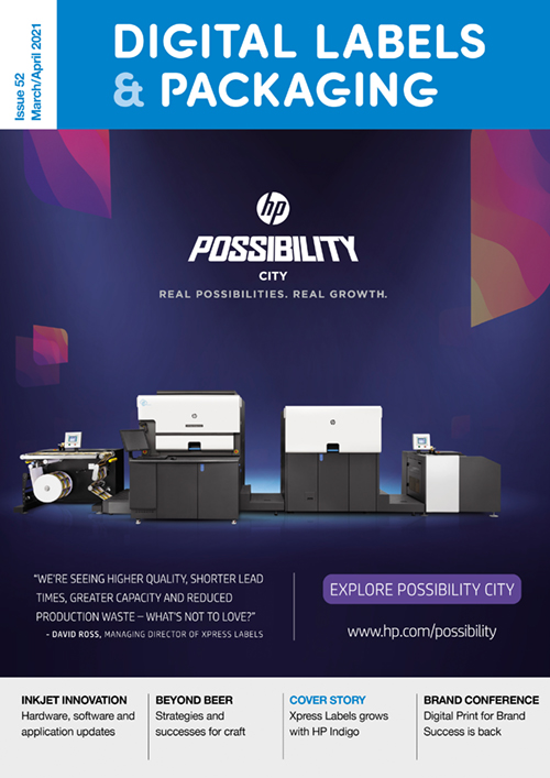 digital labels and packaging