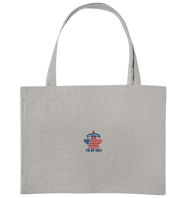 Independence 4th of july - Organic Shopping-Bag
