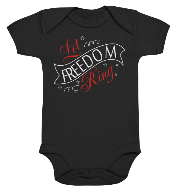 Leg Freedom Ring - Organic Baby Bodysuite