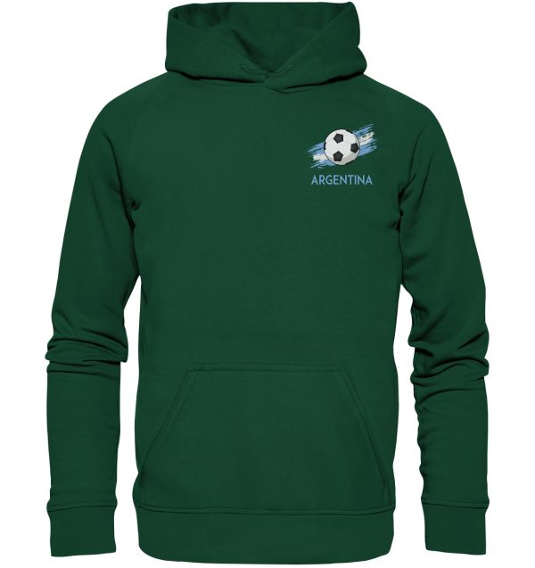 flag-of-argentina-with-brush-effect_11704784 - Kids Premium Hoodie